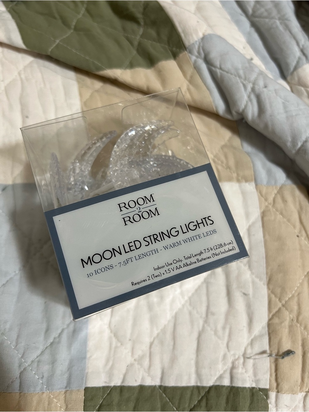 Moon LED String Lights - Clear